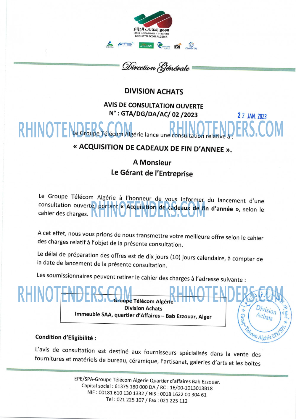 Algérie Télécom