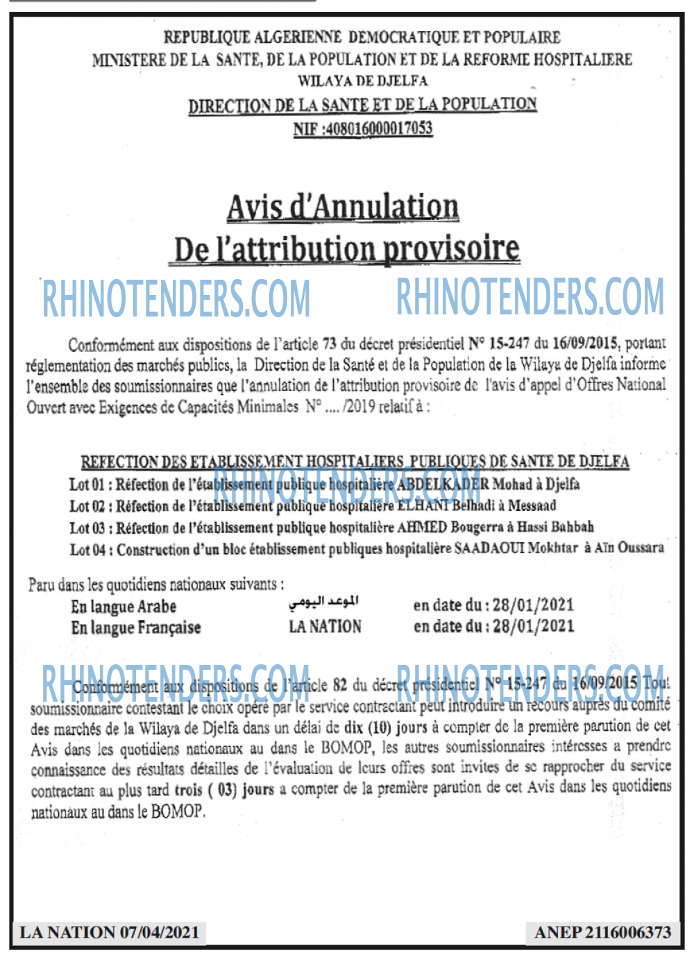 LA NATION