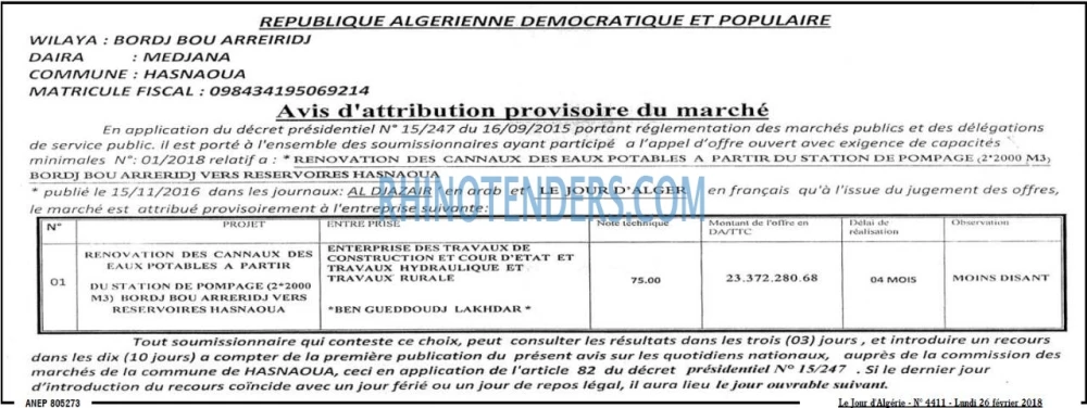 Le Jour d'Algérie