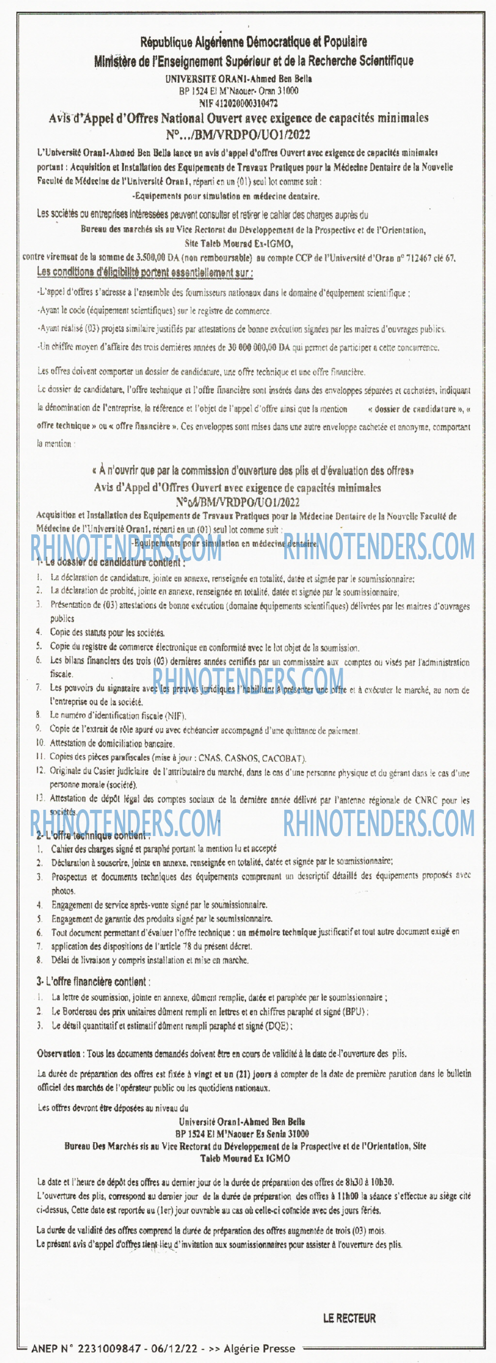ALGERIE PRESSE