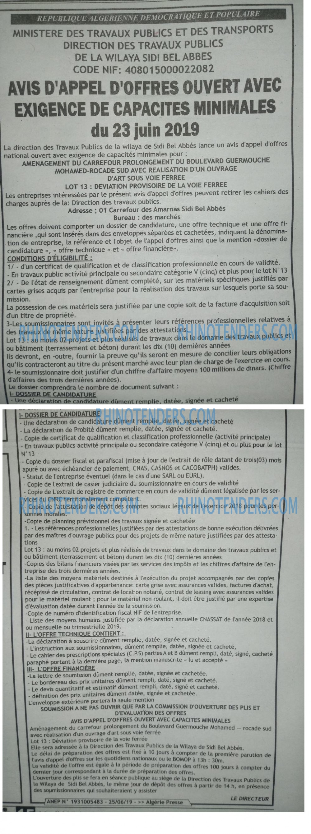 ALGERIE PRESSE