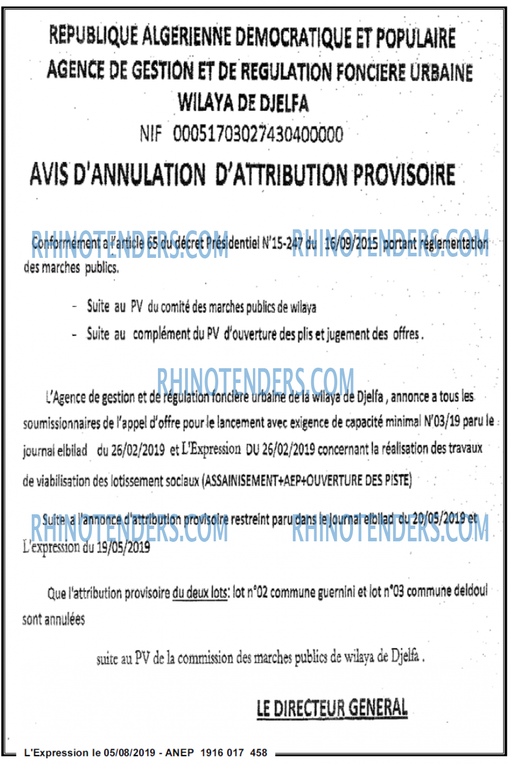 L'EXPRESSION