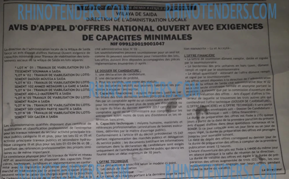 ALGERIE PRESSE