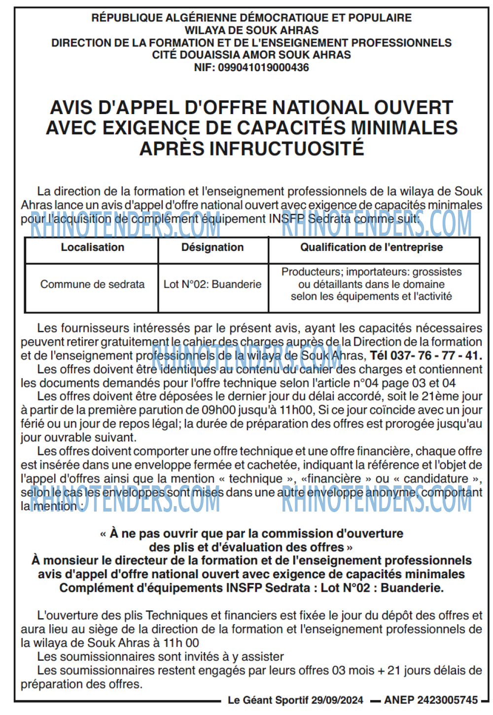 le geant sportif