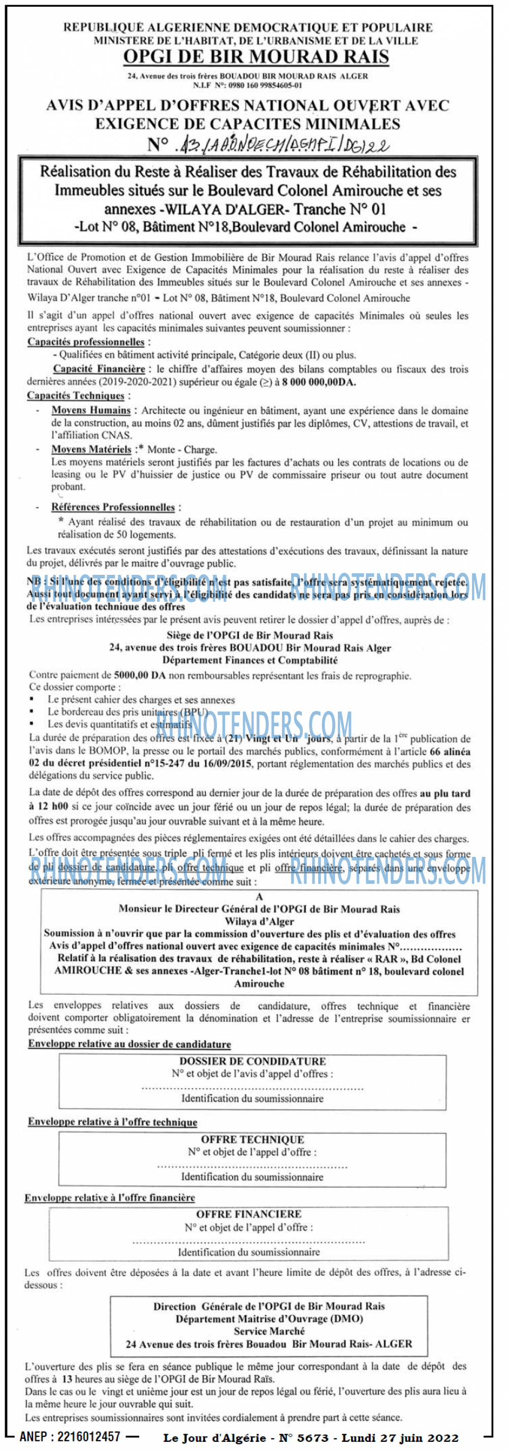 Le Jour d'Algérie