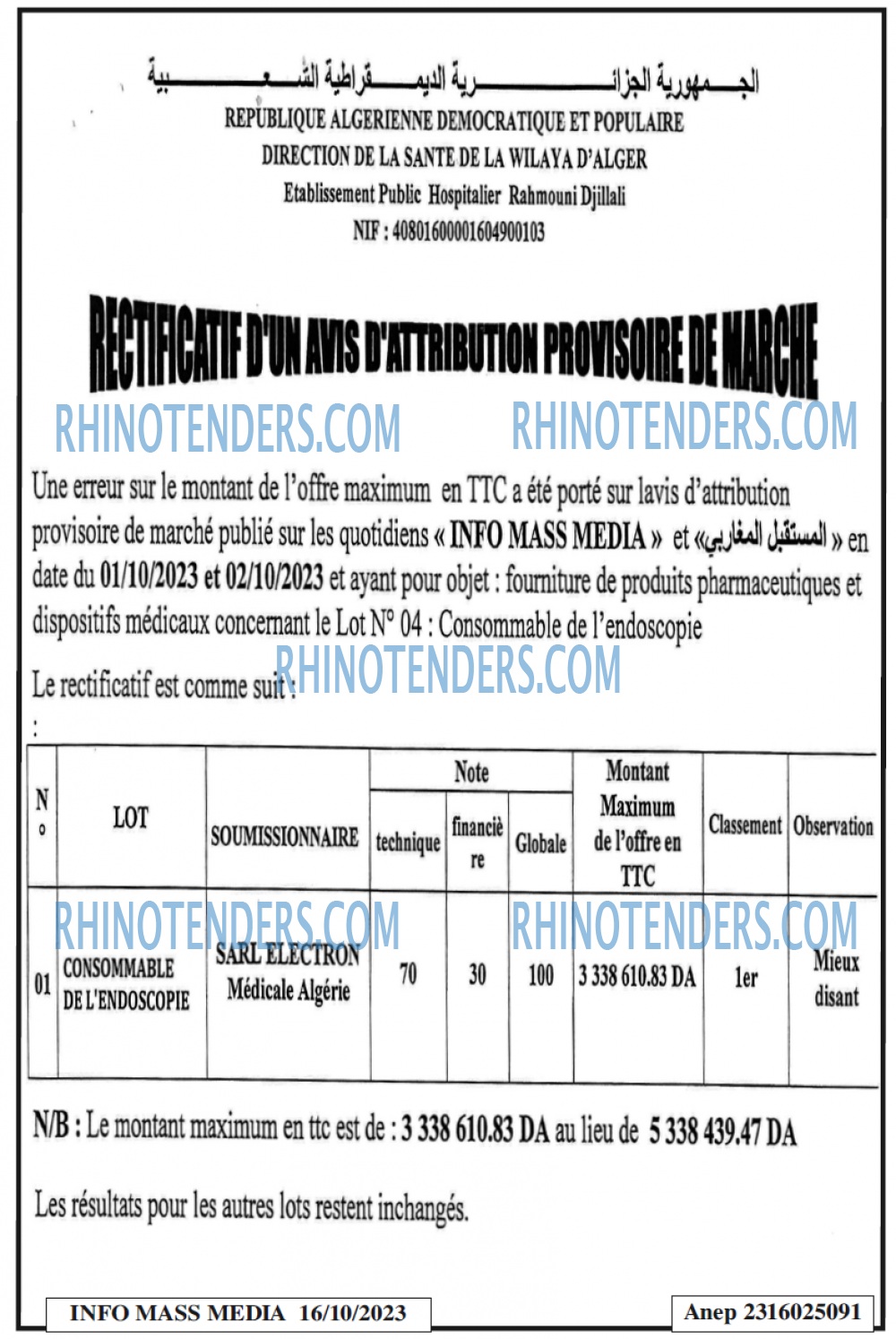 Infos Mass Media