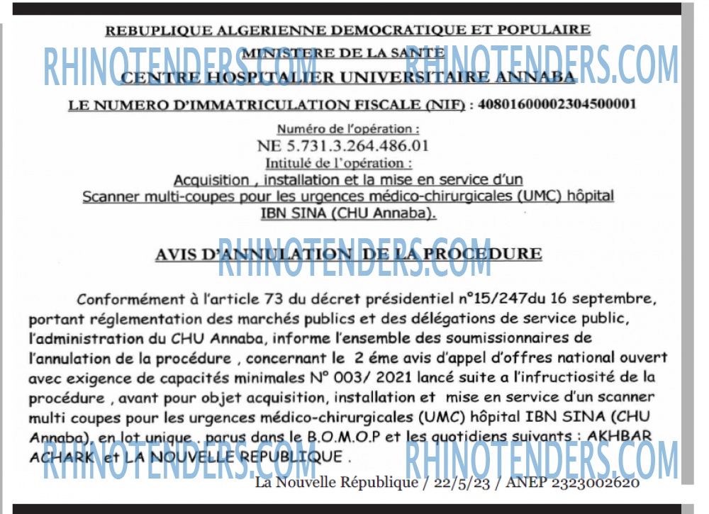 NOUVELLE REPUBLIQUE