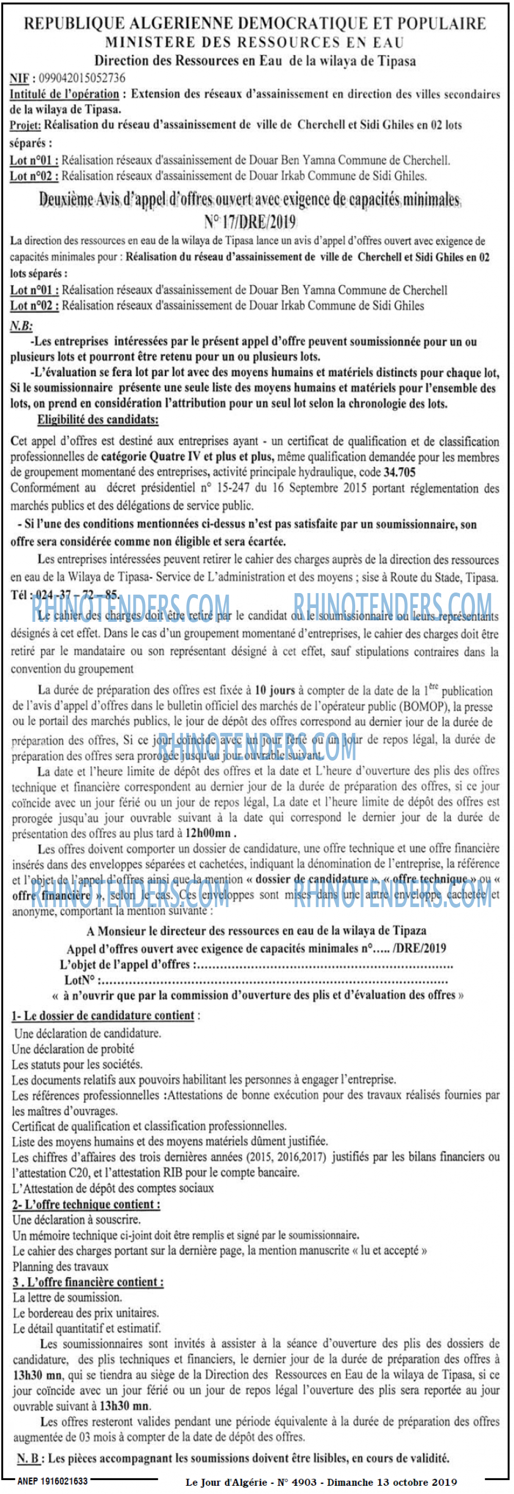 Le Jour d'Algérie