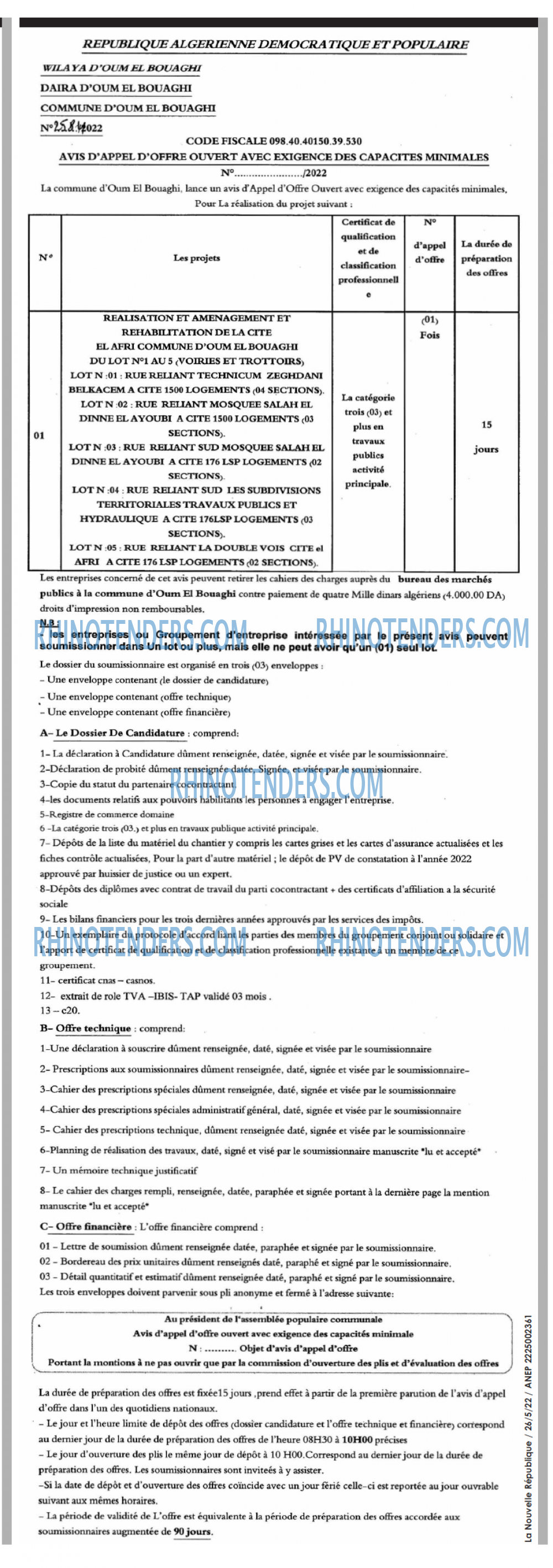 NOUVELLE REPUBLIQUE