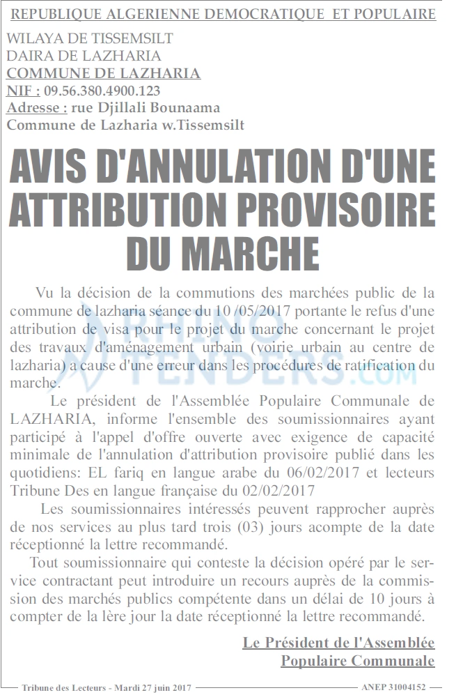 TRIBUNE DES LECTEURS