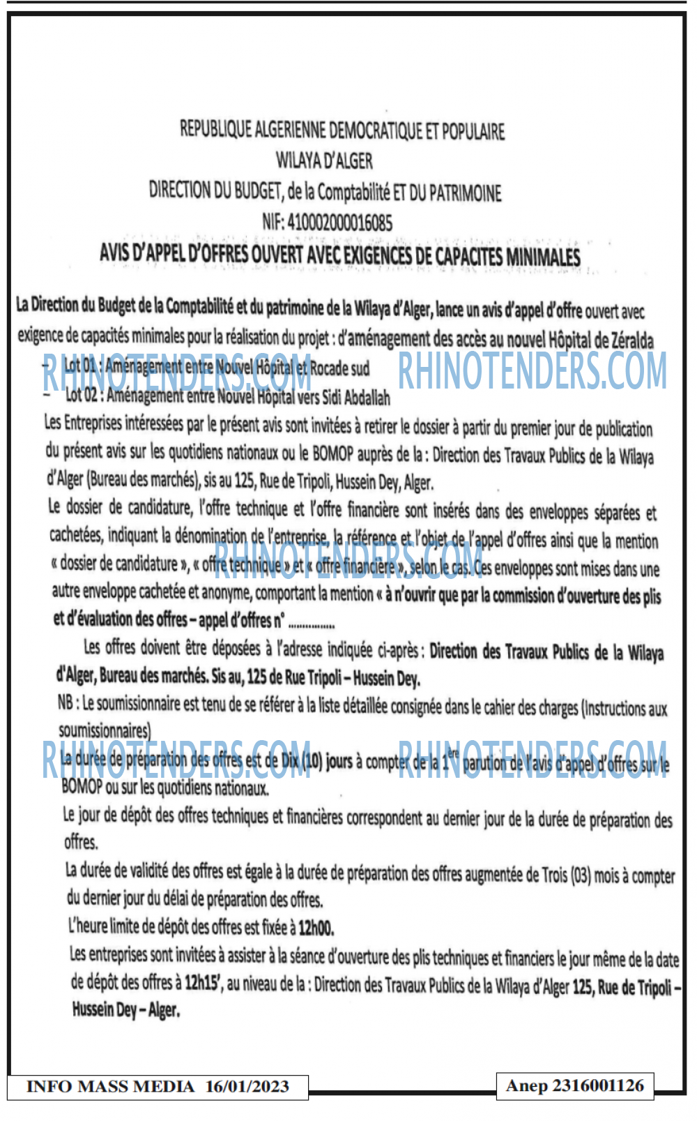 Infos Mass Media