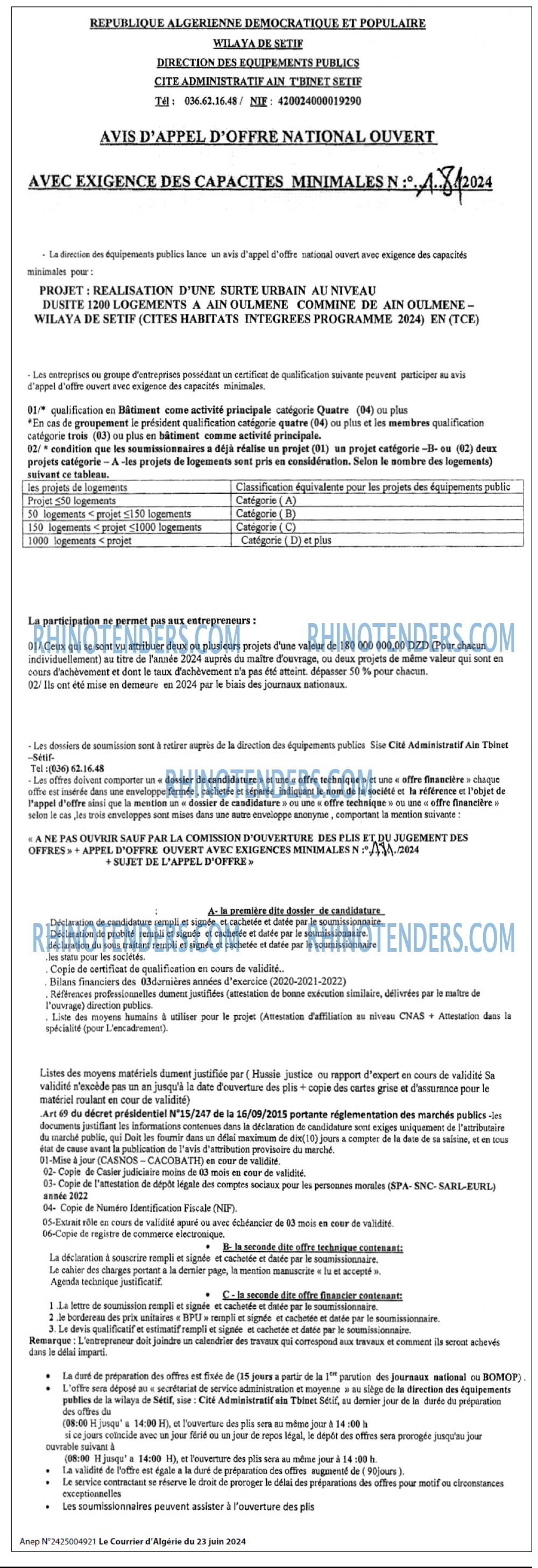 Le Courrier d'Algerie