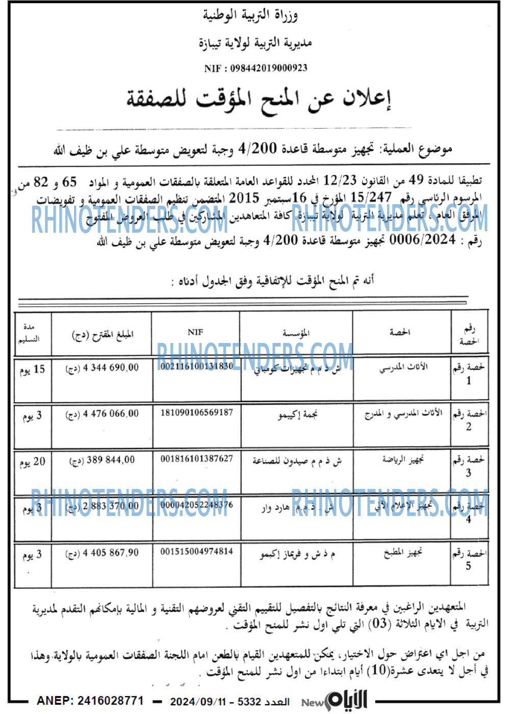 الايام