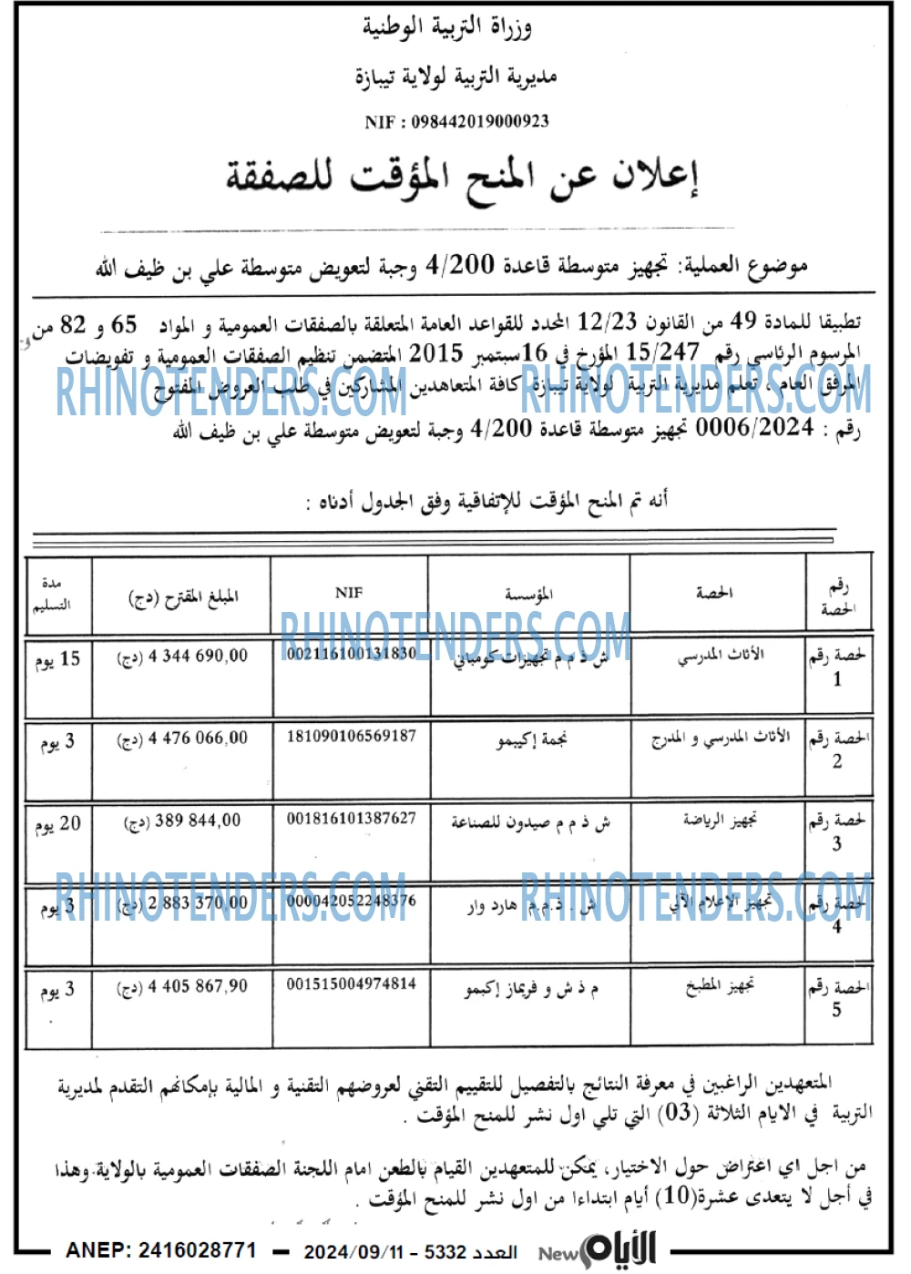 الايام