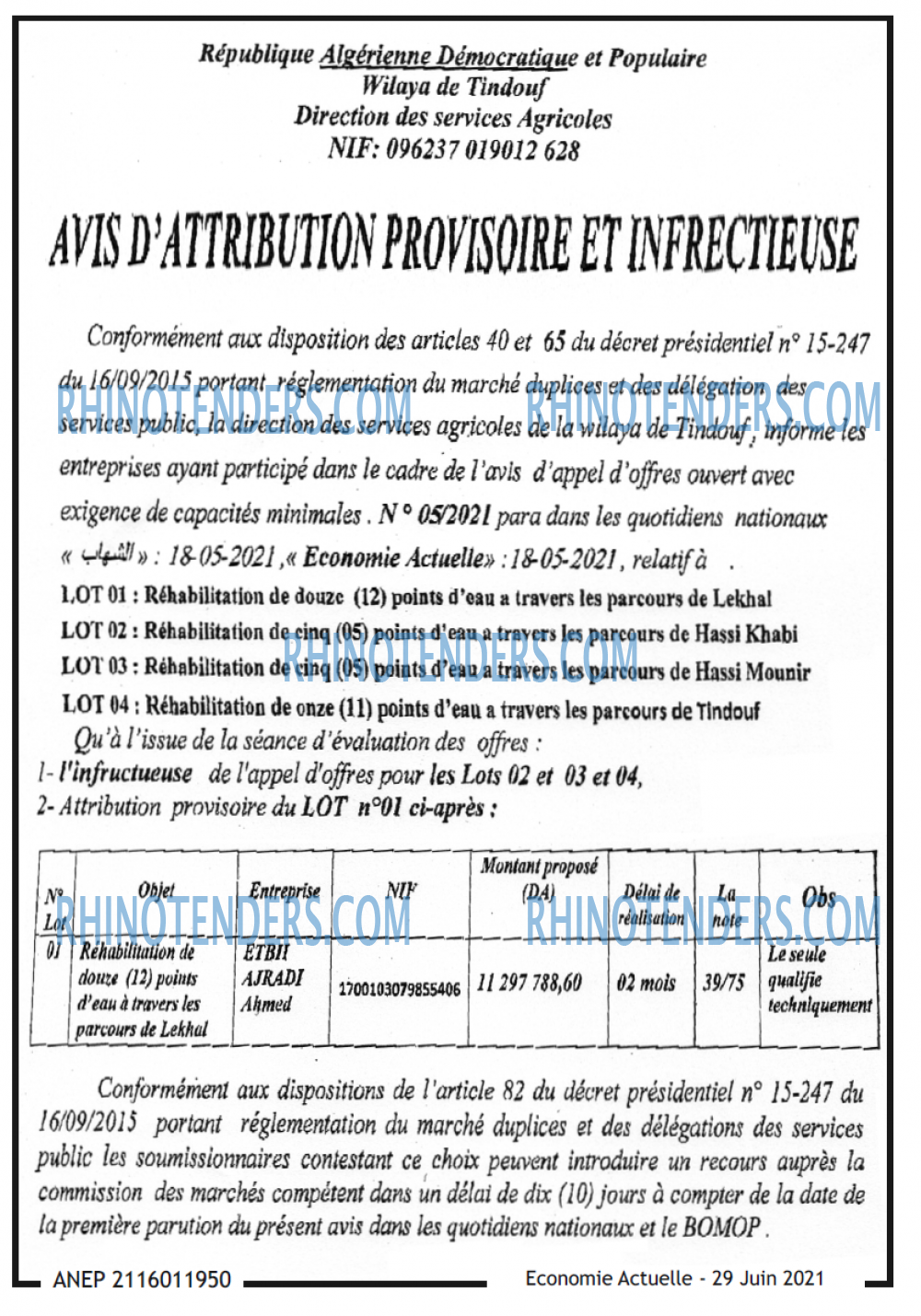 Economie Actuelle