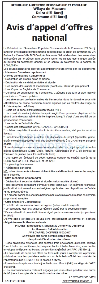 ouest TRIBUNE