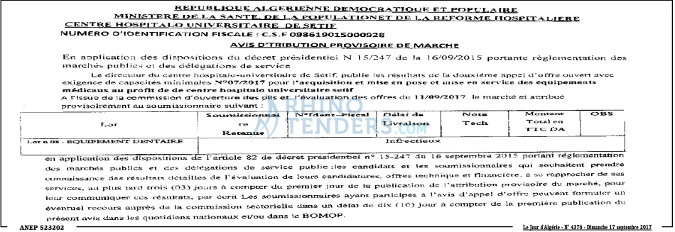 Le Jour d'Algérie