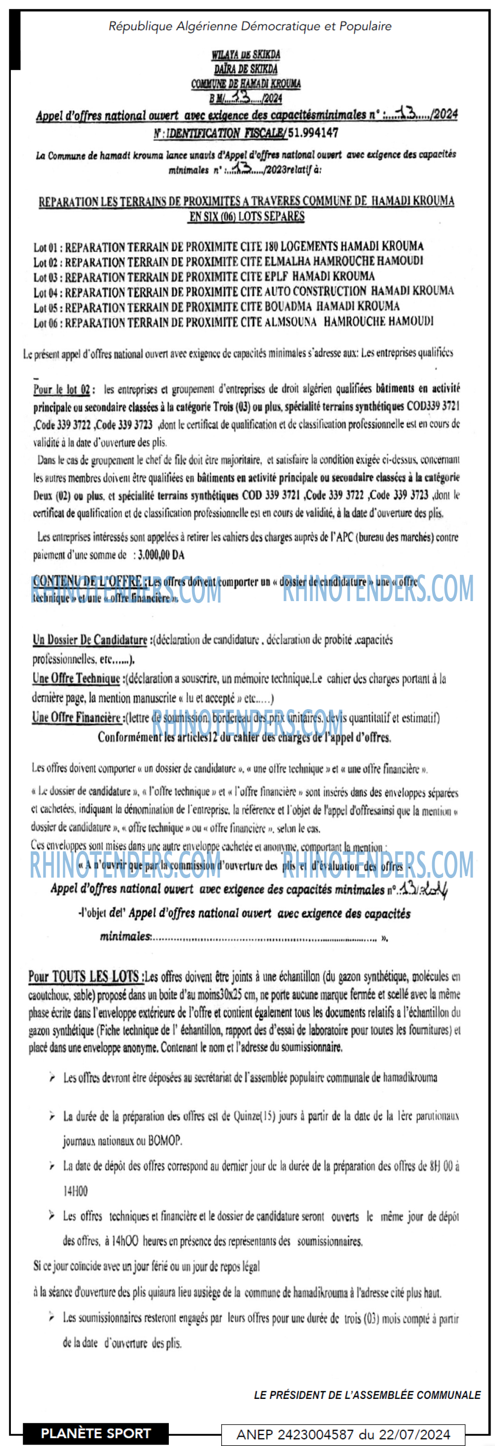 PLANETE SPORT