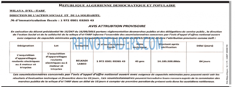NOUVELLE REPUBLIQUE