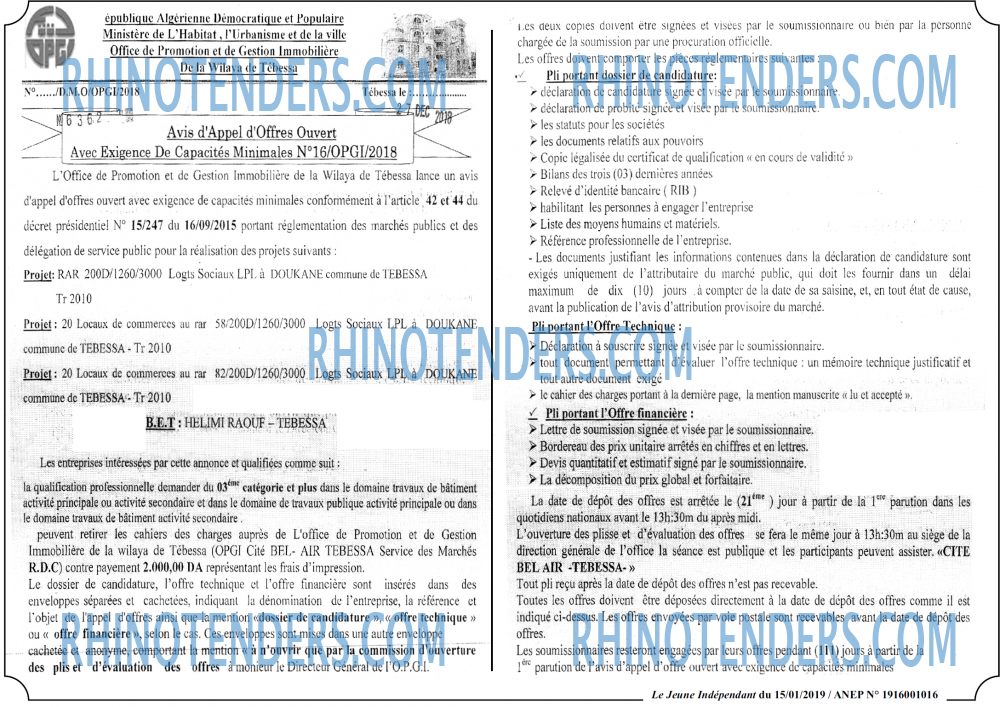 Jeune Independant