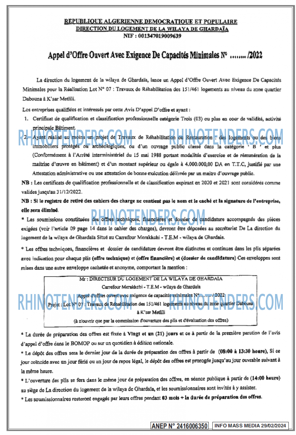 Infos Mass Media