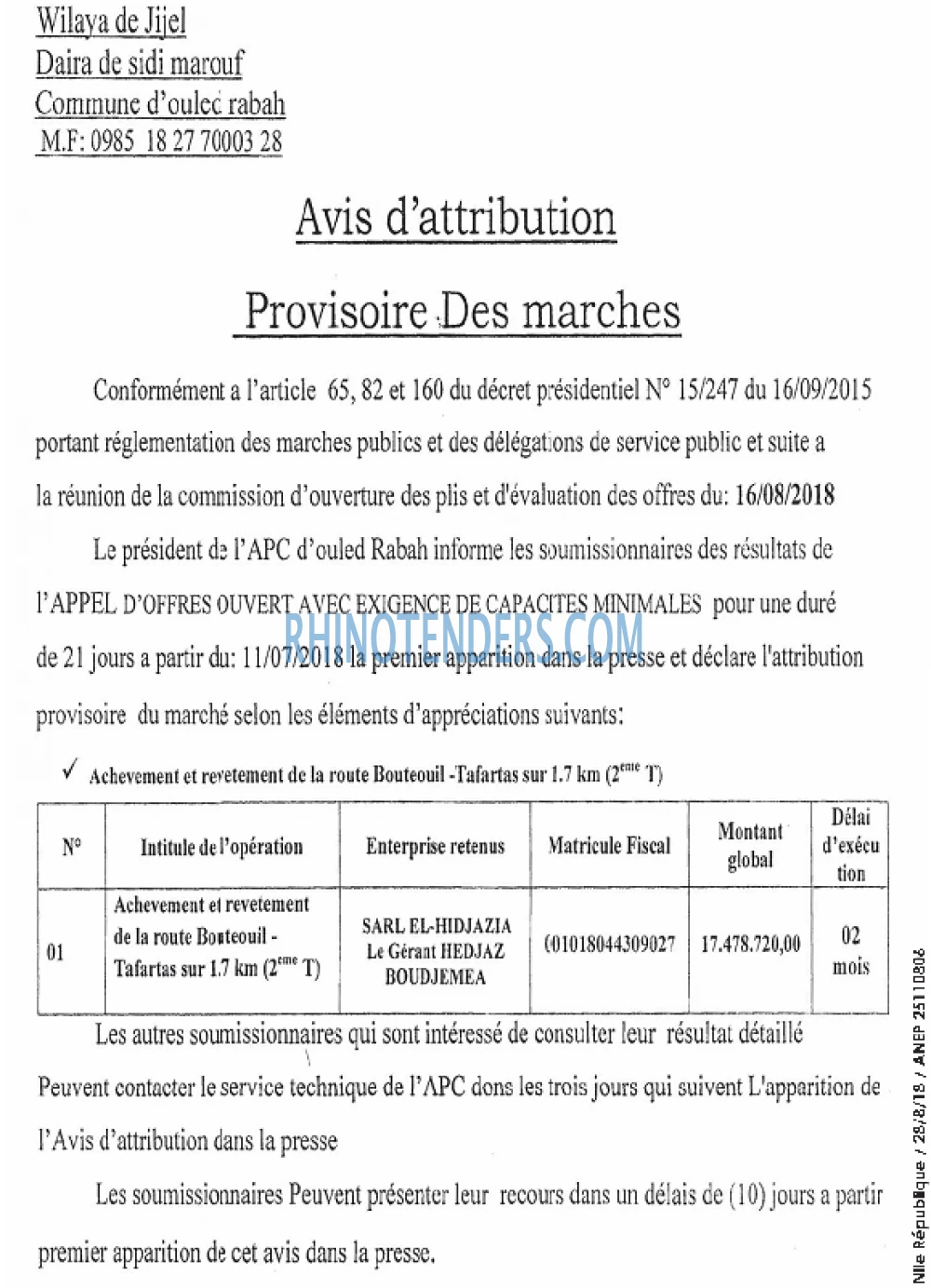 NOUVELLE REPUBLIQUE