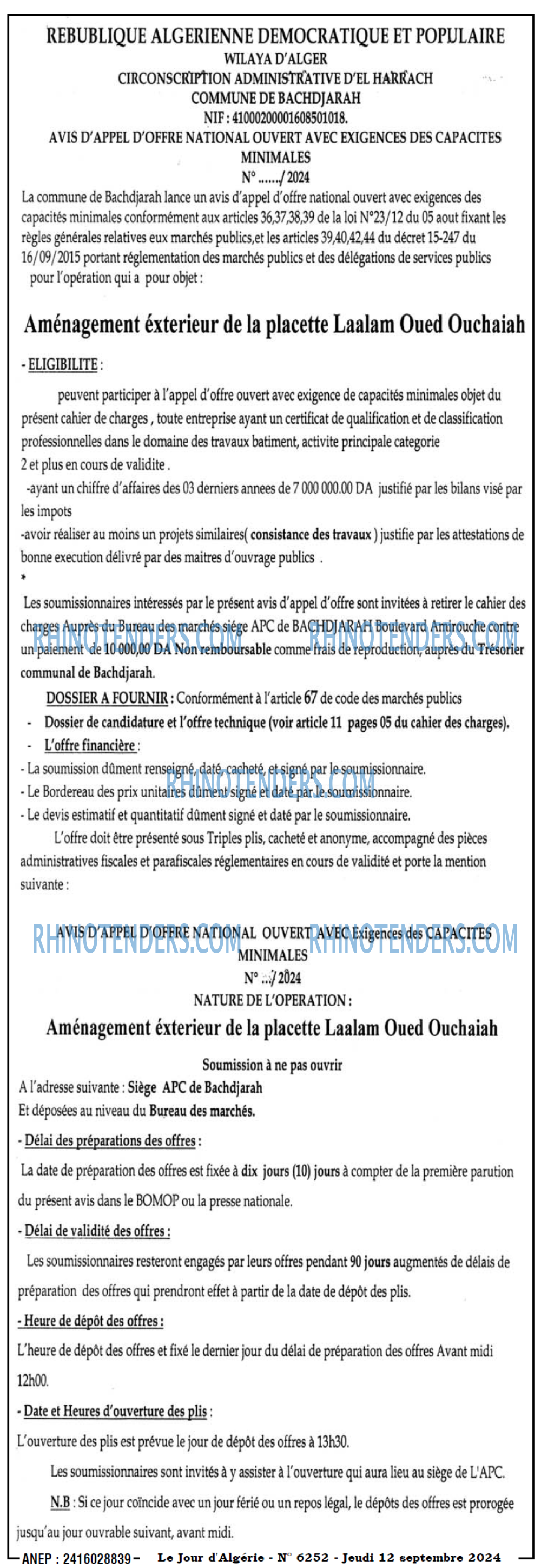 Le Jour d'Algérie