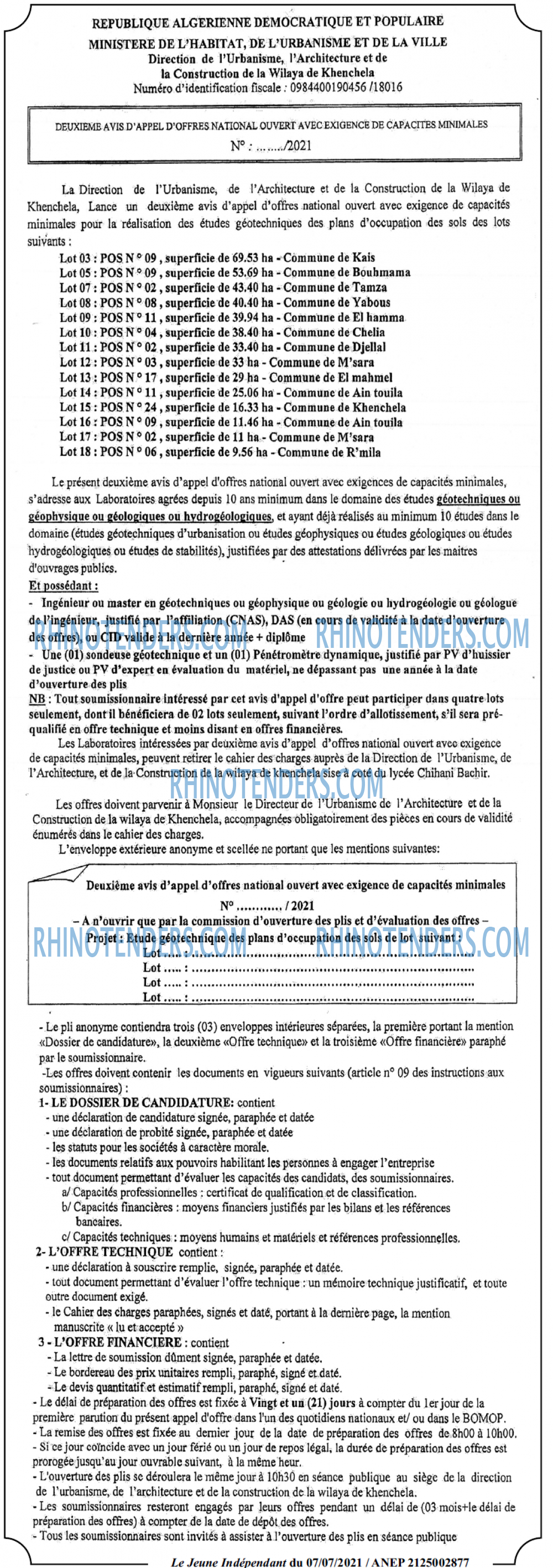 Jeune Independant
