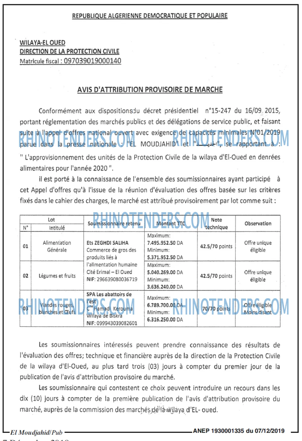 El Moudjahid