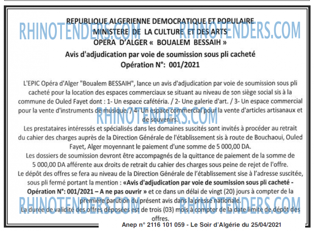 LE SOIR D'ALGERIE