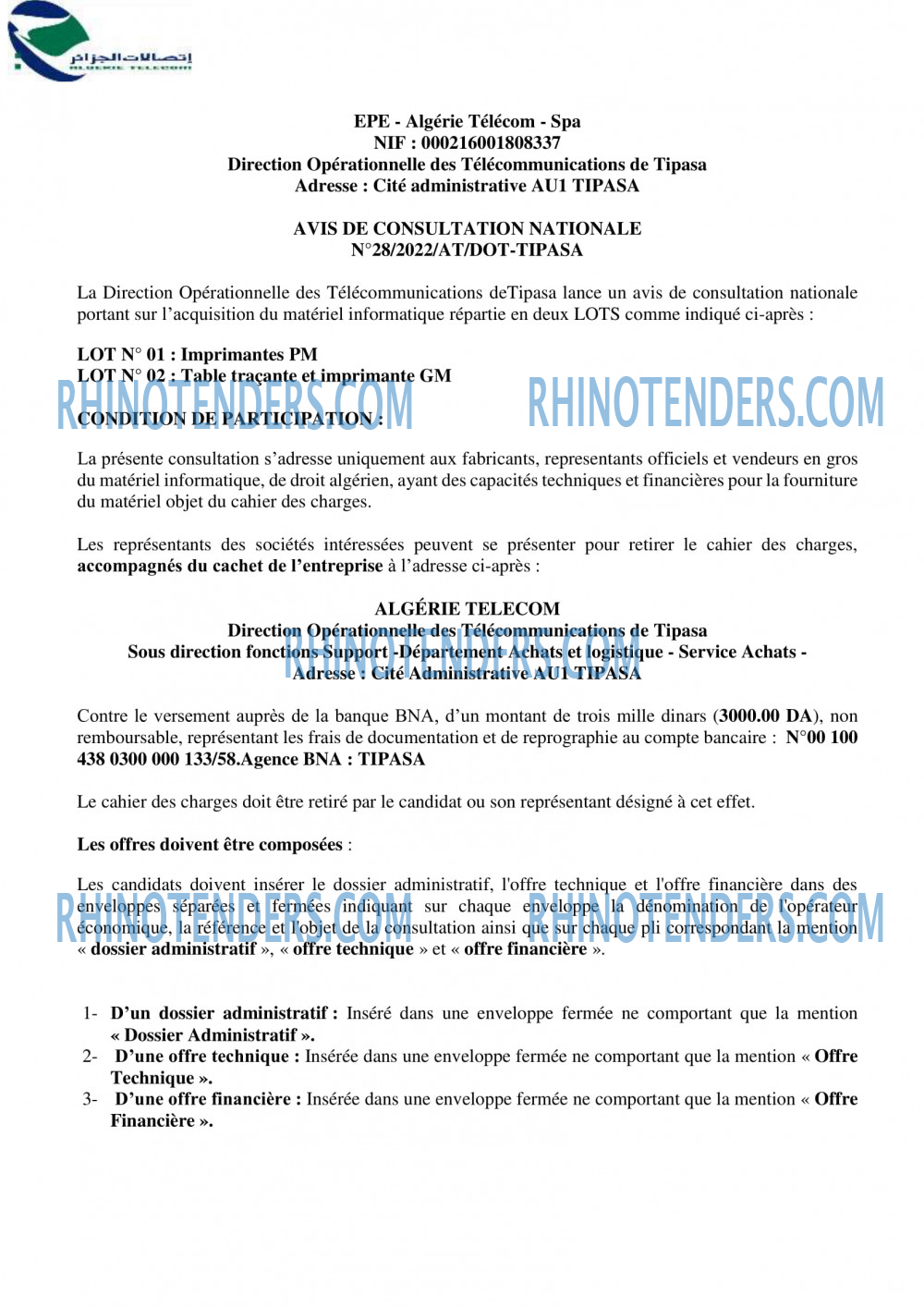Algérie Télécom