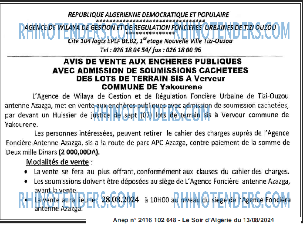 LE SOIR D'ALGERIE