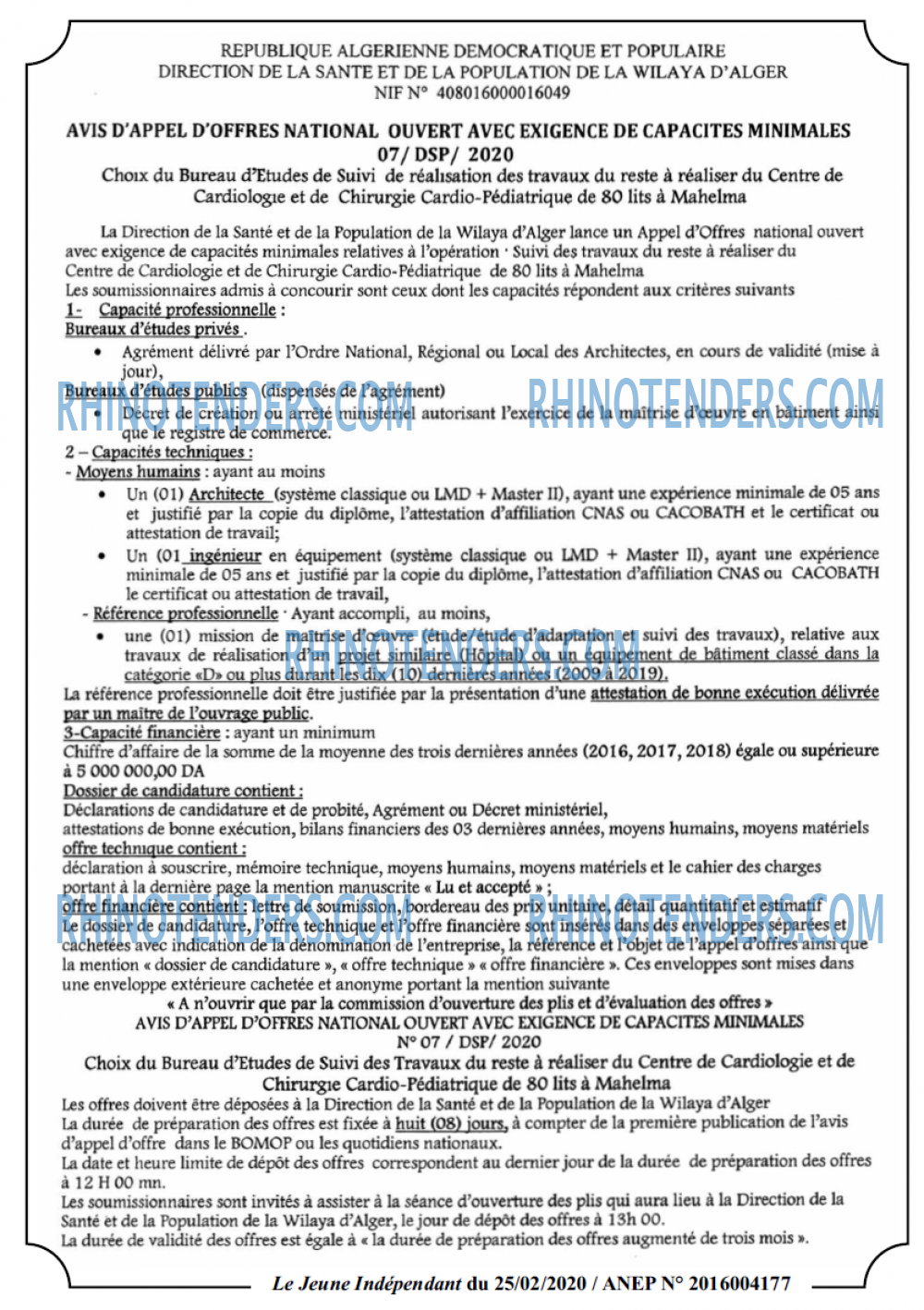Jeune Independant