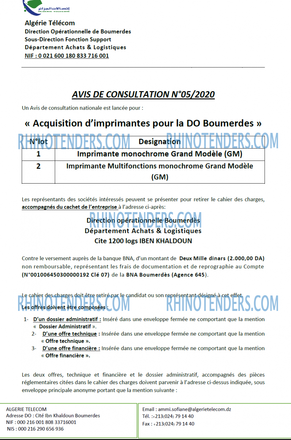 Algérie Télécom