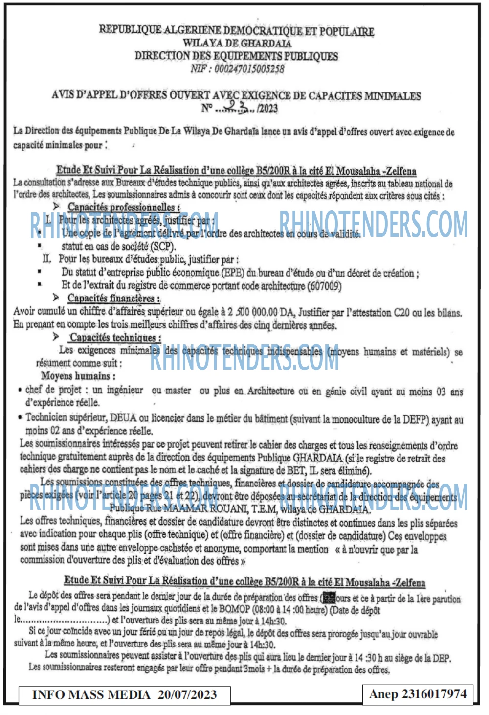 Infos Mass Media