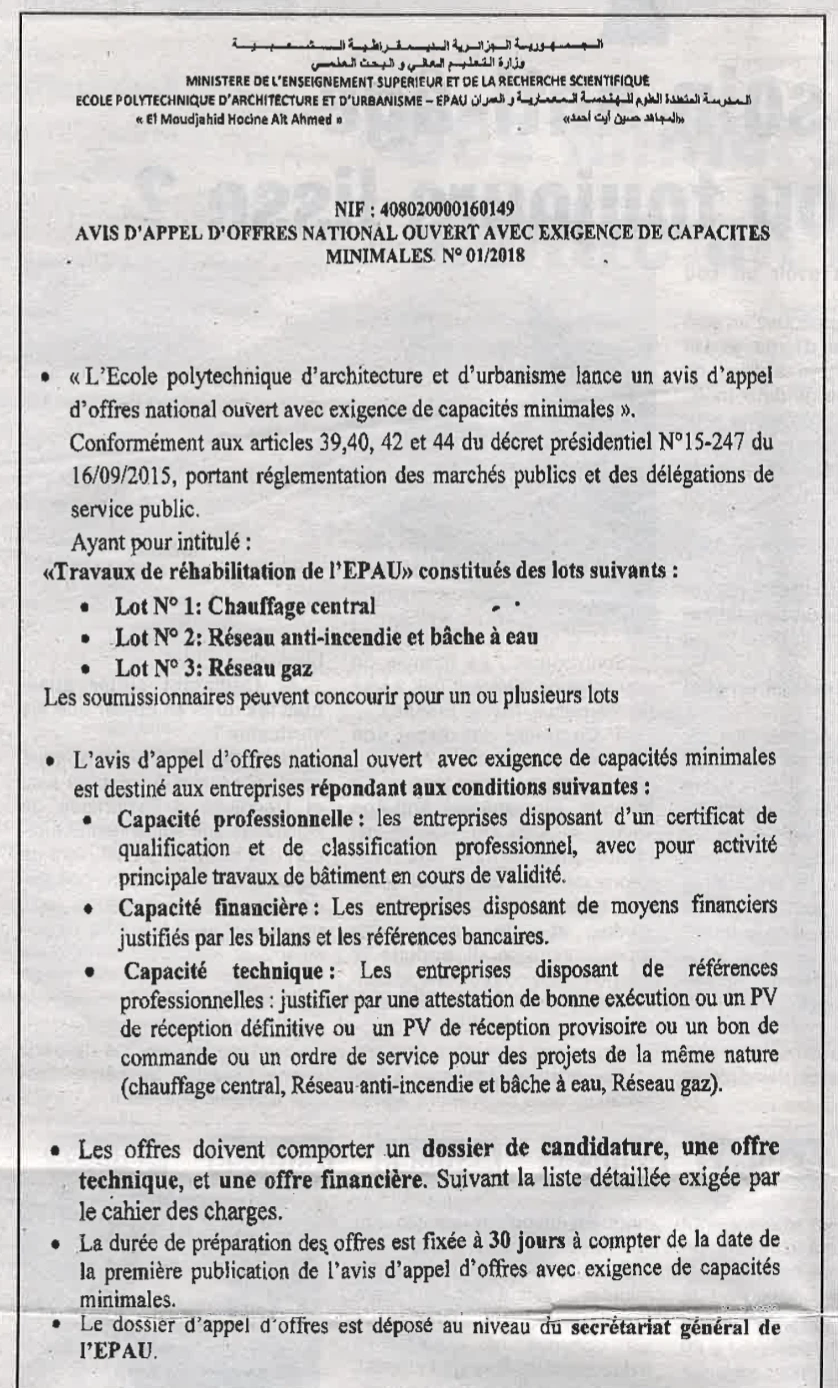 Le Jour d'Algérie
