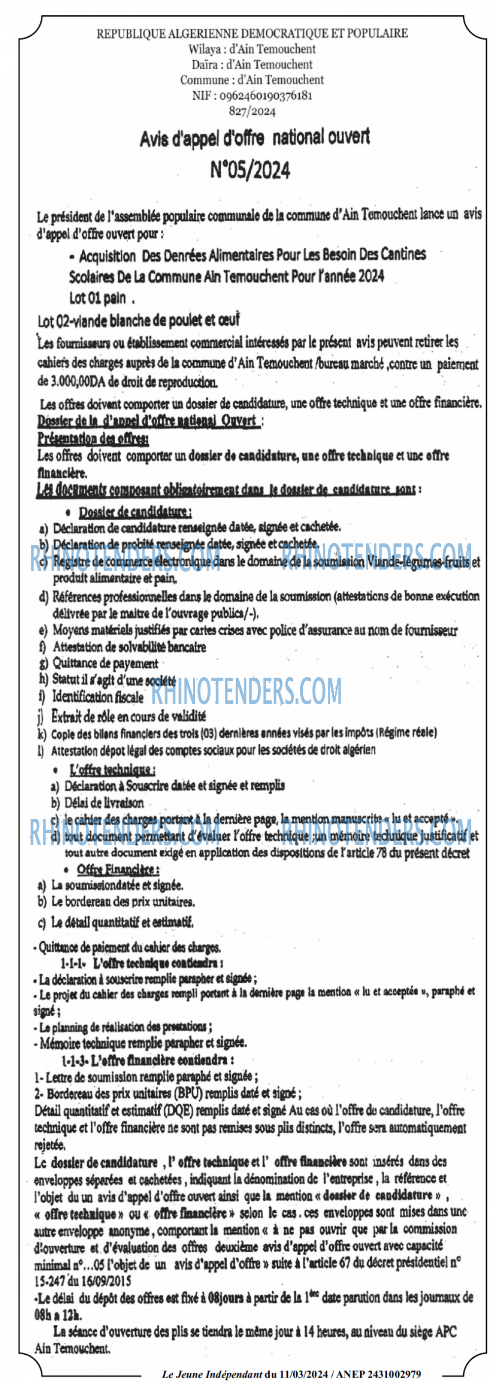 Le jeune indépendant