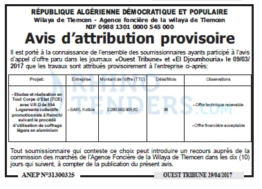 ouest TRIBUNE
