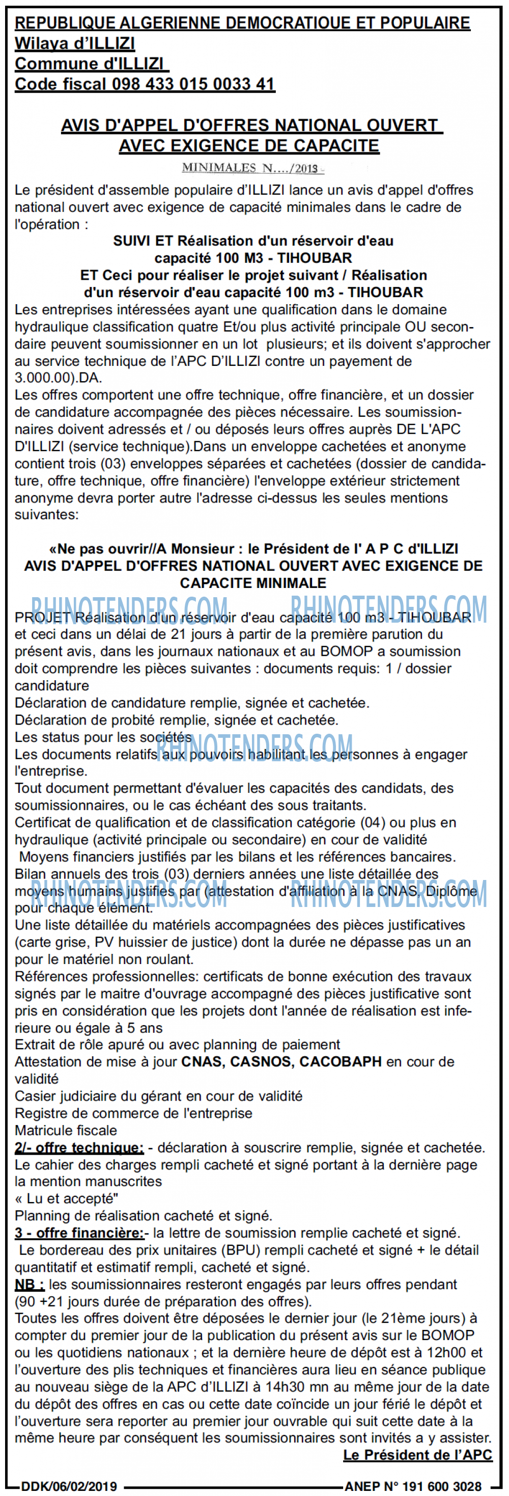 LA DEPECHE DE KABYLIE