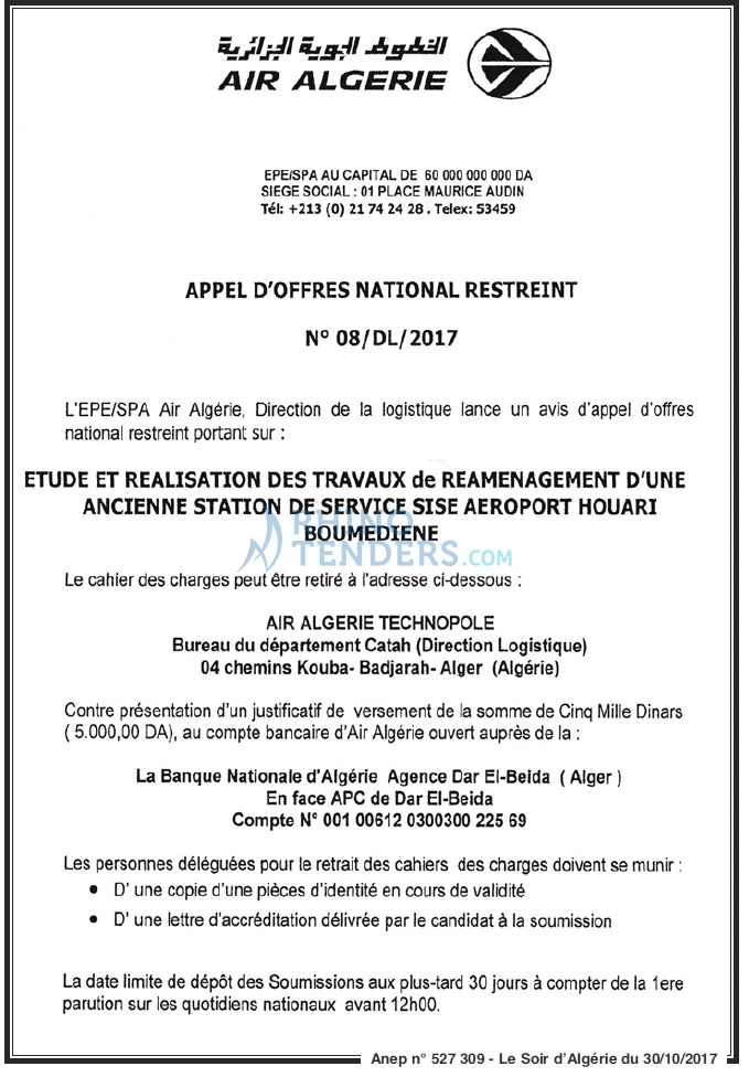 LE SOIR D'ALGERIE