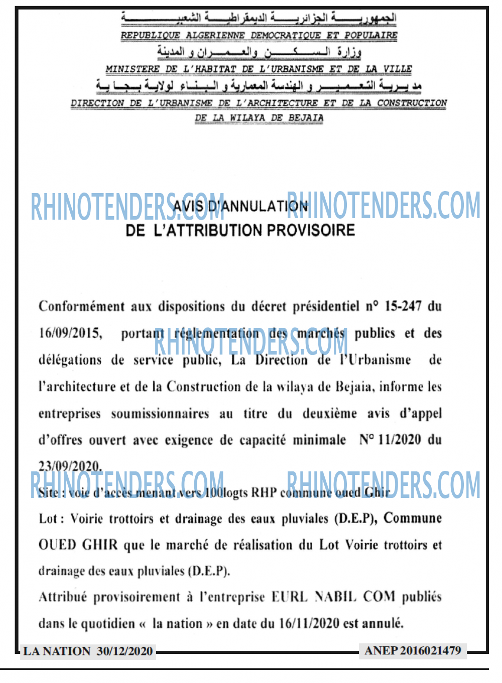LA NATION