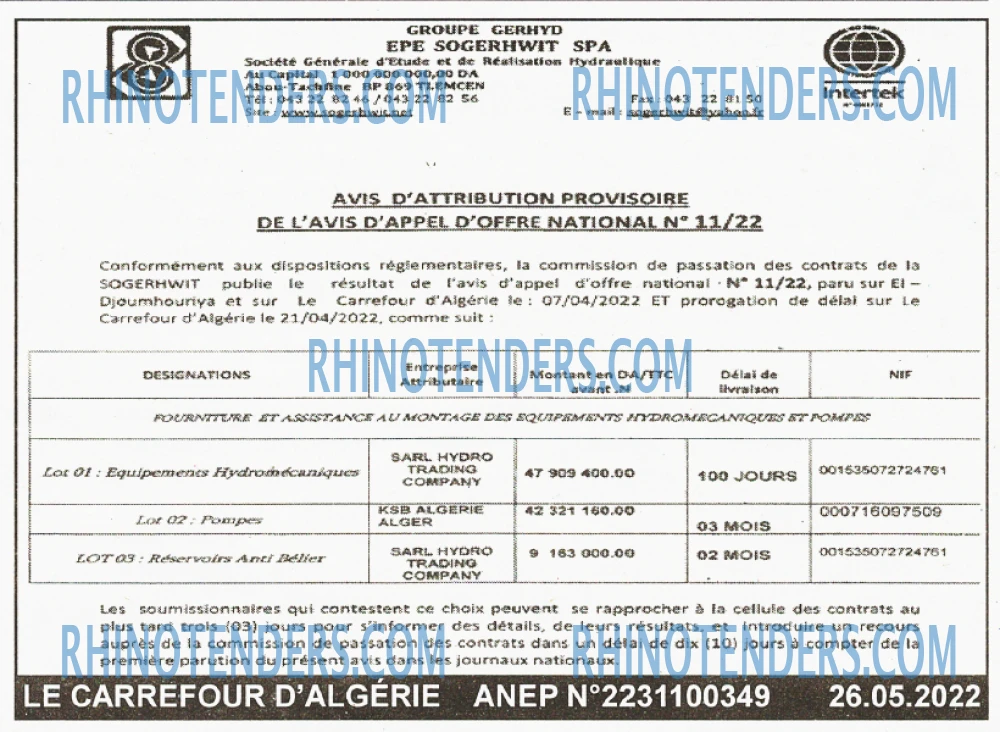 Le Carrefour d'Algérie