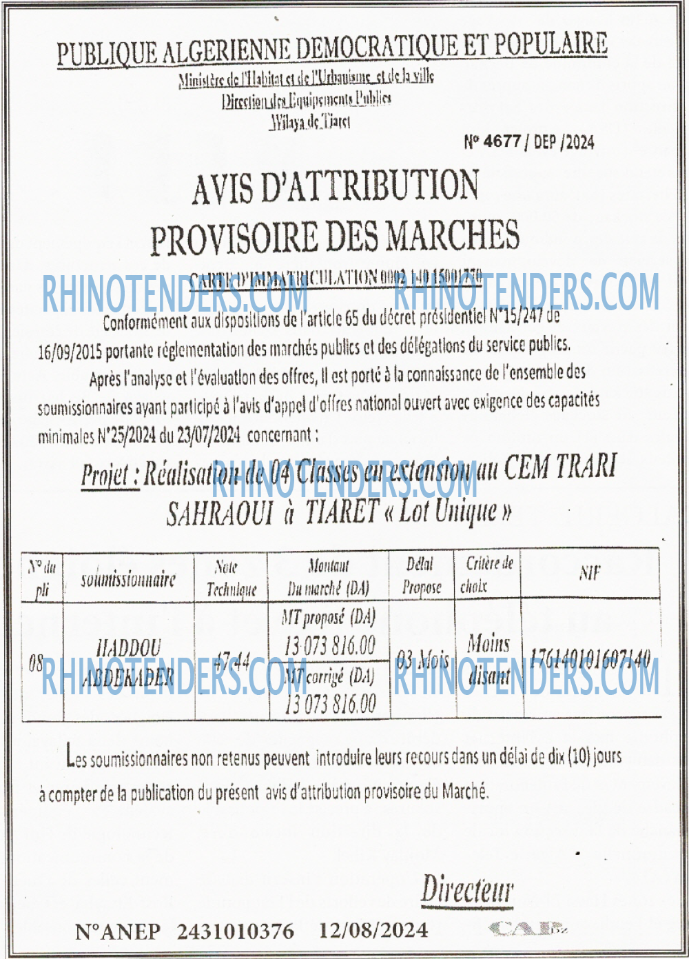 CAP OUEST