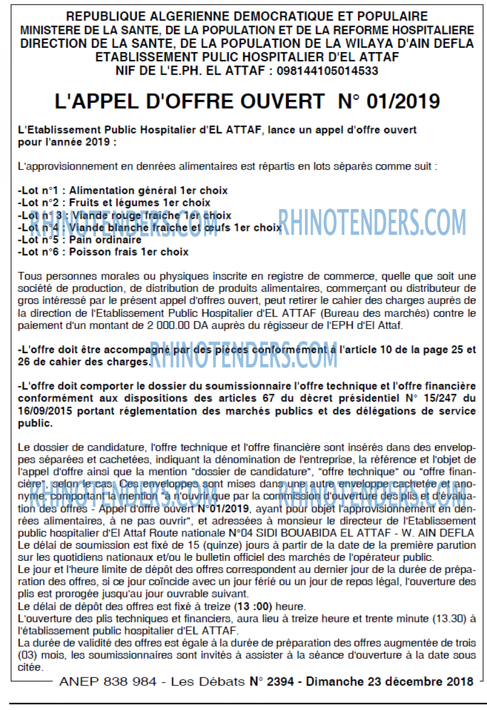 Les Debats