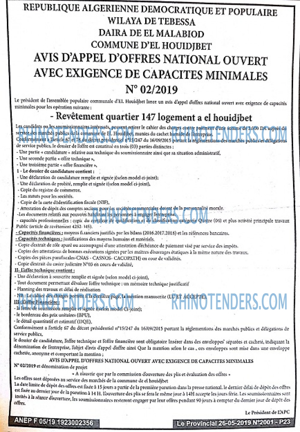 LE PROVINCIAL