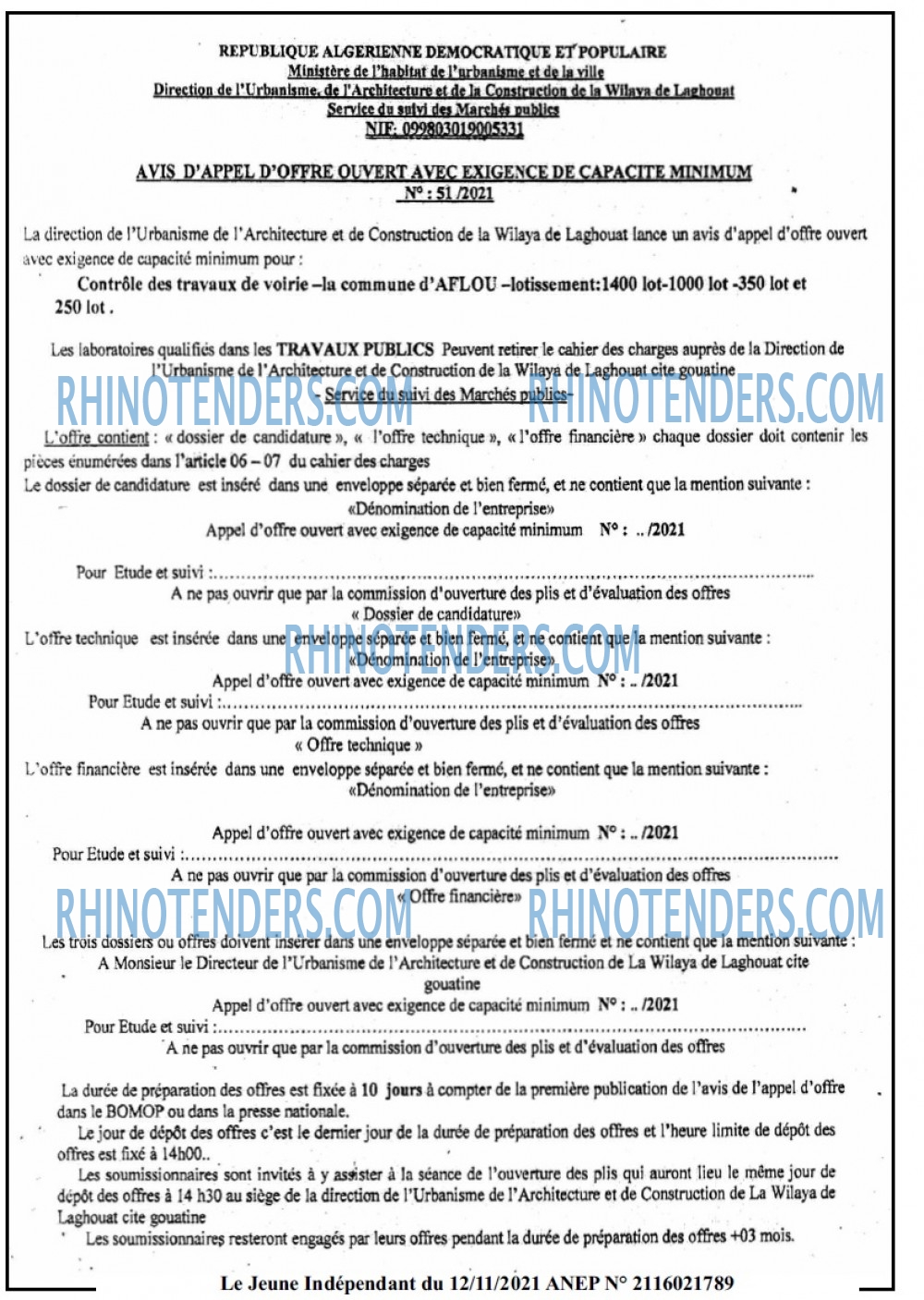 Jeune Independant