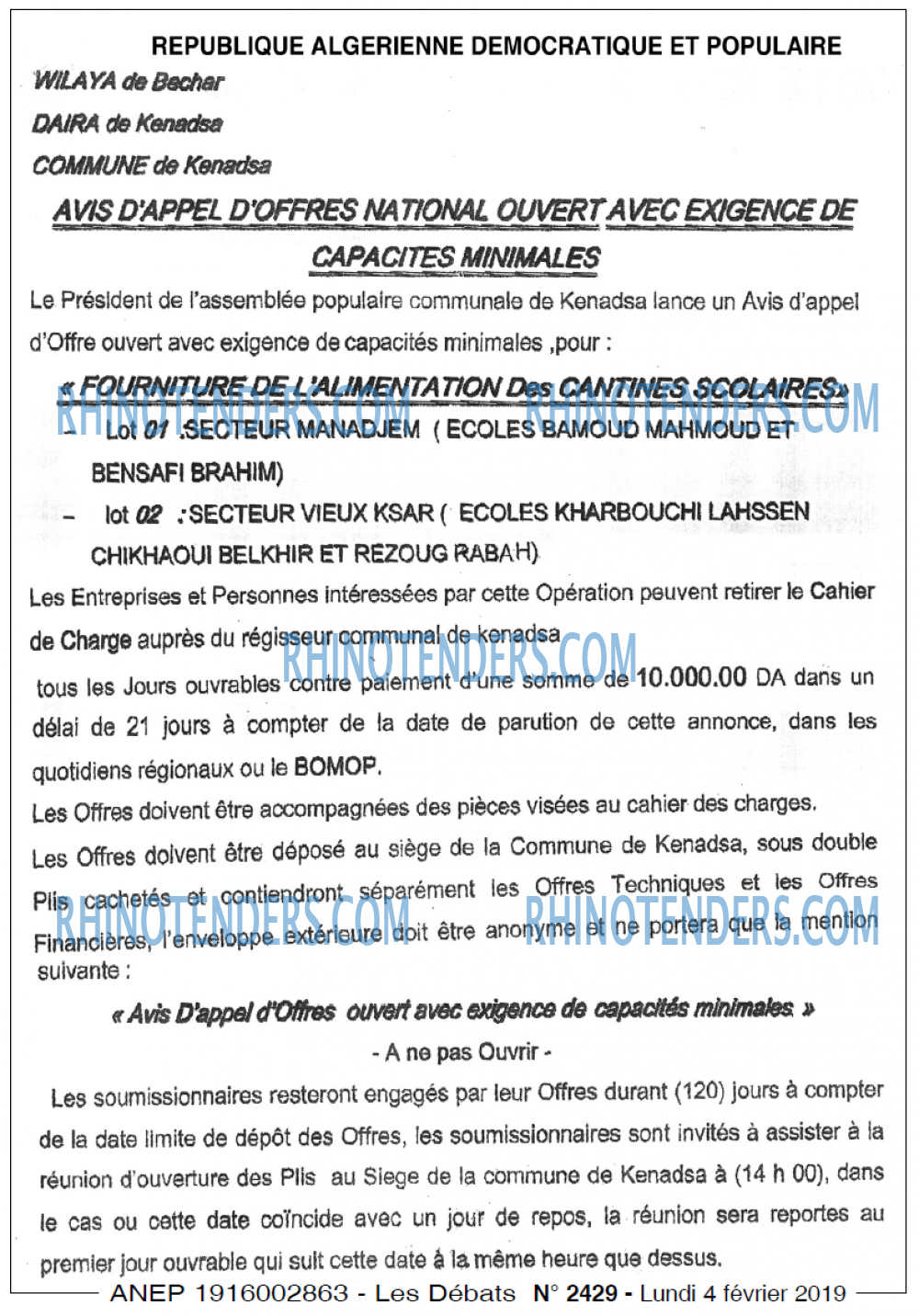 Les Debats