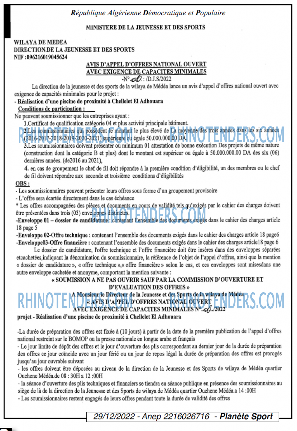 PLANETE SPORT