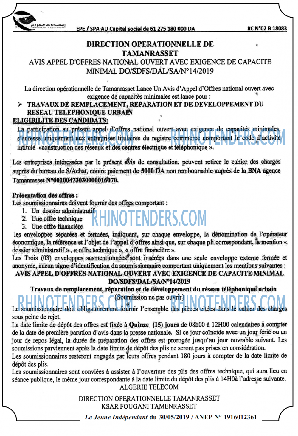 Jeune Independant