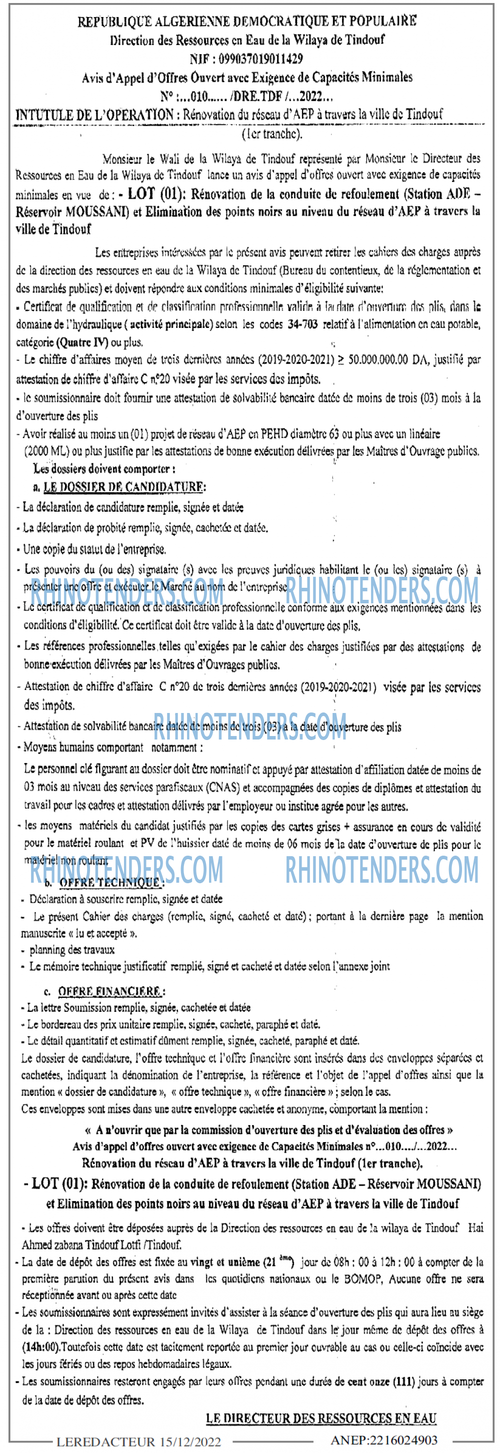 LE REDACTEUR